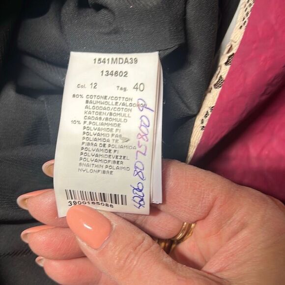 NWT MSGM One-Shoulder Lace Beige Dress (018) - Picture 13 of 16